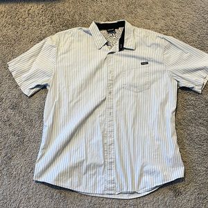 “Volcom” men’s casual button up shirt